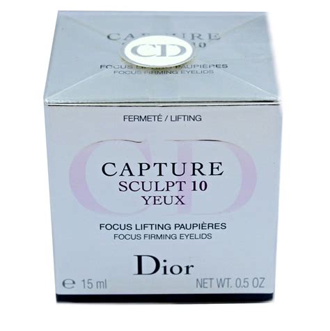 Christian Dior Capture Sculpt 10 Focus Firming Eyelids 15ml / 0.5 .